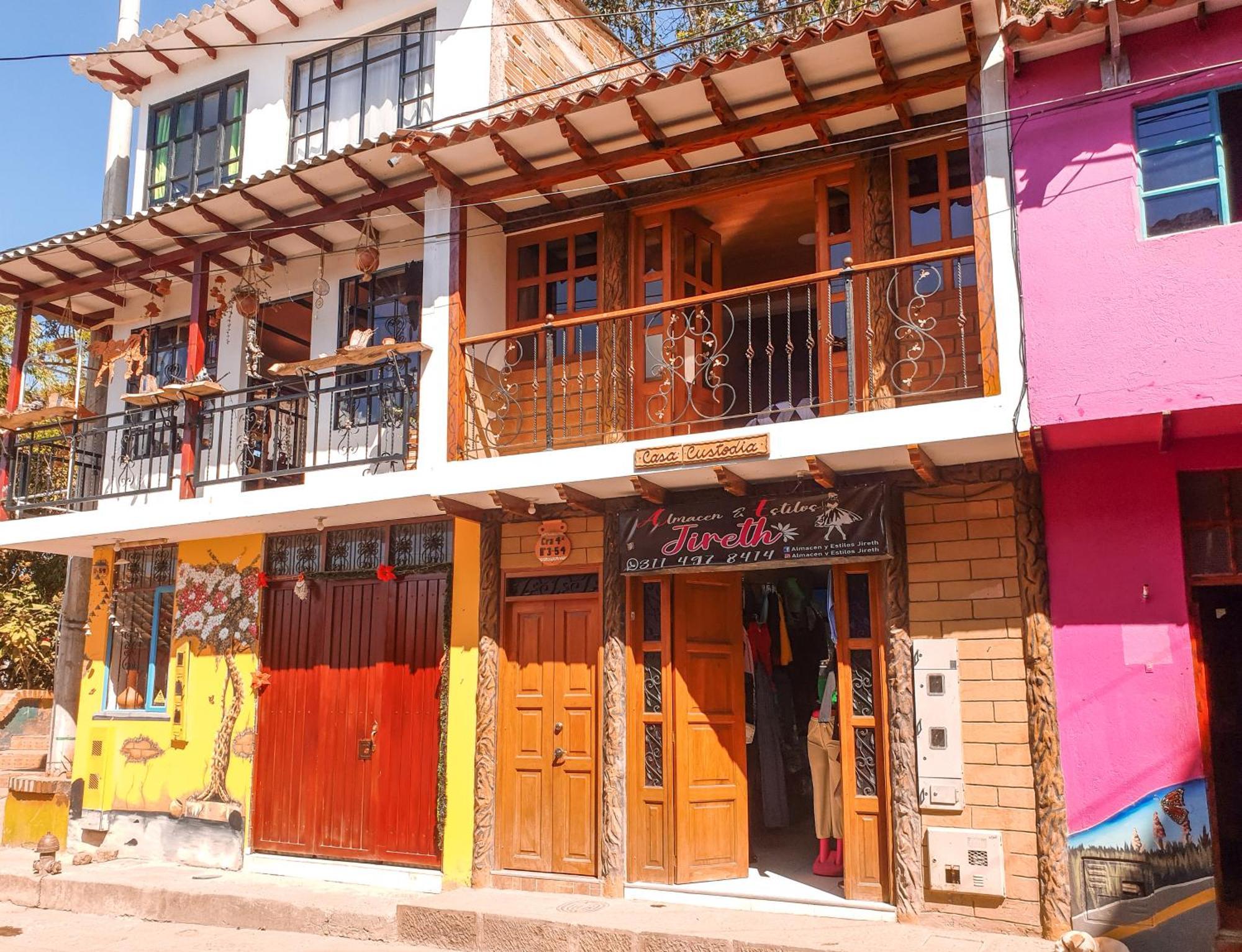 Casa Custodia Apartment Raquira Exterior photo